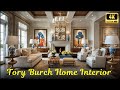 Tory Burch Home Interior Design | Glamorous Eclectic Style &amp; Bold Color Palette