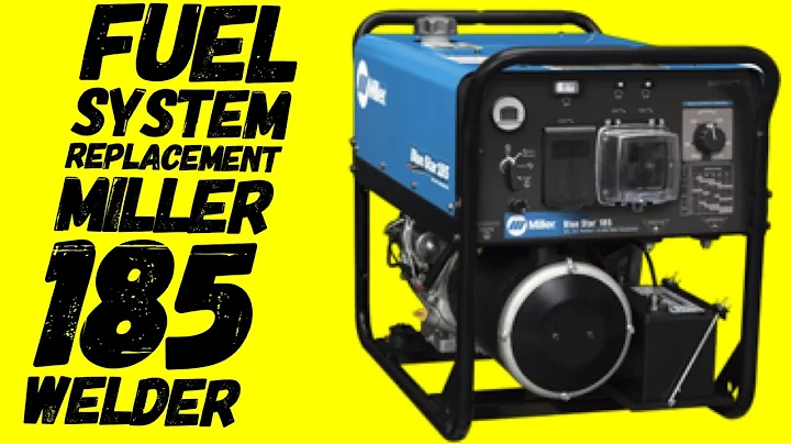 Easy Guide: Miller Blue Star 185 Welder/Generator Fuel System Replacement