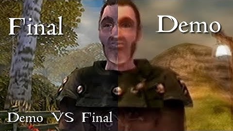 Fable - 2004 Demo VS Final (Oakvale)