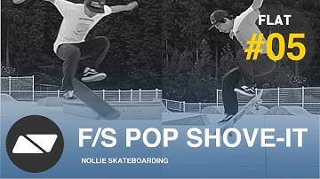 FRONTSIDE POP SHOVE-IT [SKATEBOARDING TUTORIAL #5.0]