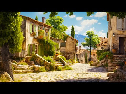 Ménerbes is a unique French village in the Provence 🇫🇷 France 4K