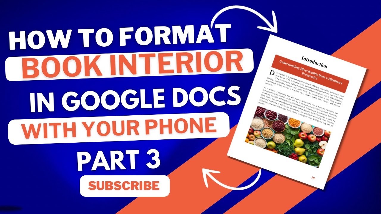 How to Format Your Book Interior in Google Docs (Part 3): Using Canva ...