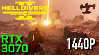 HELLDIVERS 2 | ULTRA BENCHMARK | RTX 3070 R7 5800H | 2560X1440