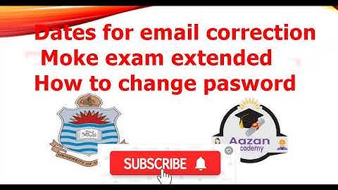 PU Online Papers Password Change Method / SEB PU Online Paper Issues Resolved
