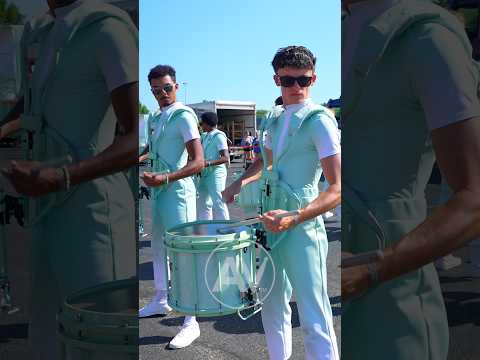Rhythm X can play very fast! #drumline #wgi2026