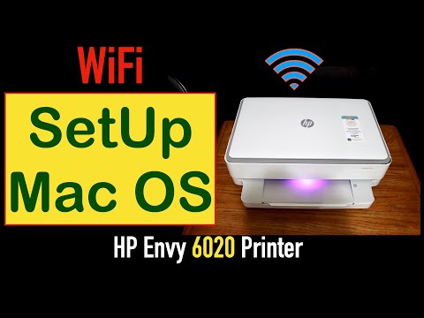 HP Envy 6020 WiFi SetUp Mac OS !!
