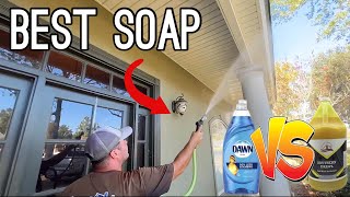 Dawn Soap Vs Professional Soap For Pressure Washing