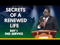 Secrets of a renewed life  apostle moses kariuki