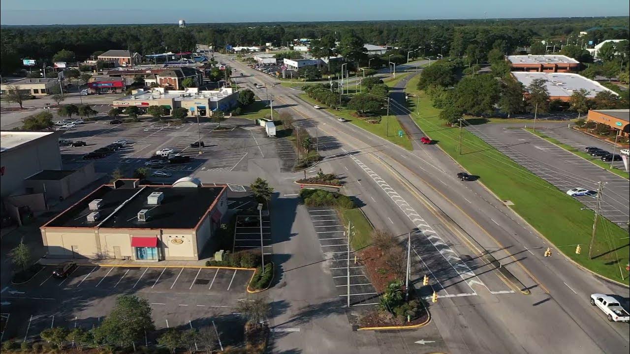 Traveling And Exploring Florence, SC Aerial View - YouTube