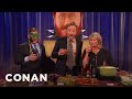 Martha Stewart Helps Conan & Andy Celebrate Mardi Gras | CONAN on TBS