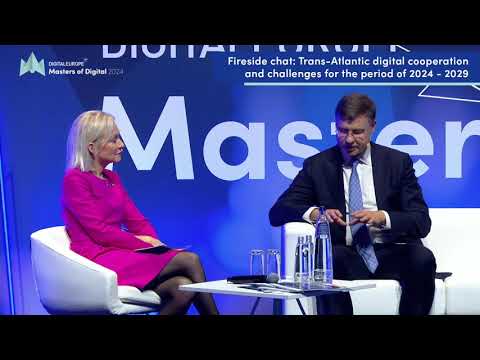Masters of Digital 2024: Valdis Dombrovskis Fireside Chat