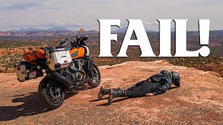 One of my FAVORITE days on a HarleyDavidson | Utah ADV Rides: The Burr Trail | Solo Motorcycle Trip