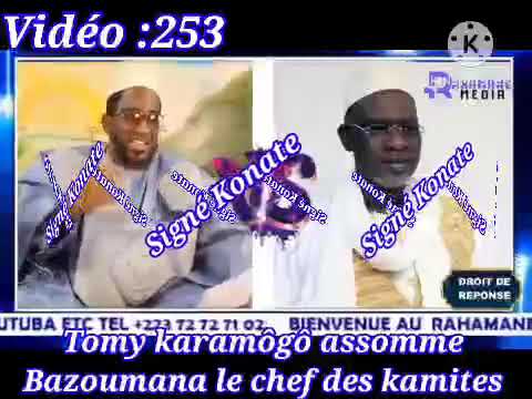 Vido 253 Aujourdhui aussi cest un autre jour Tomy karamg assomme Bazoumana le chef des kamit