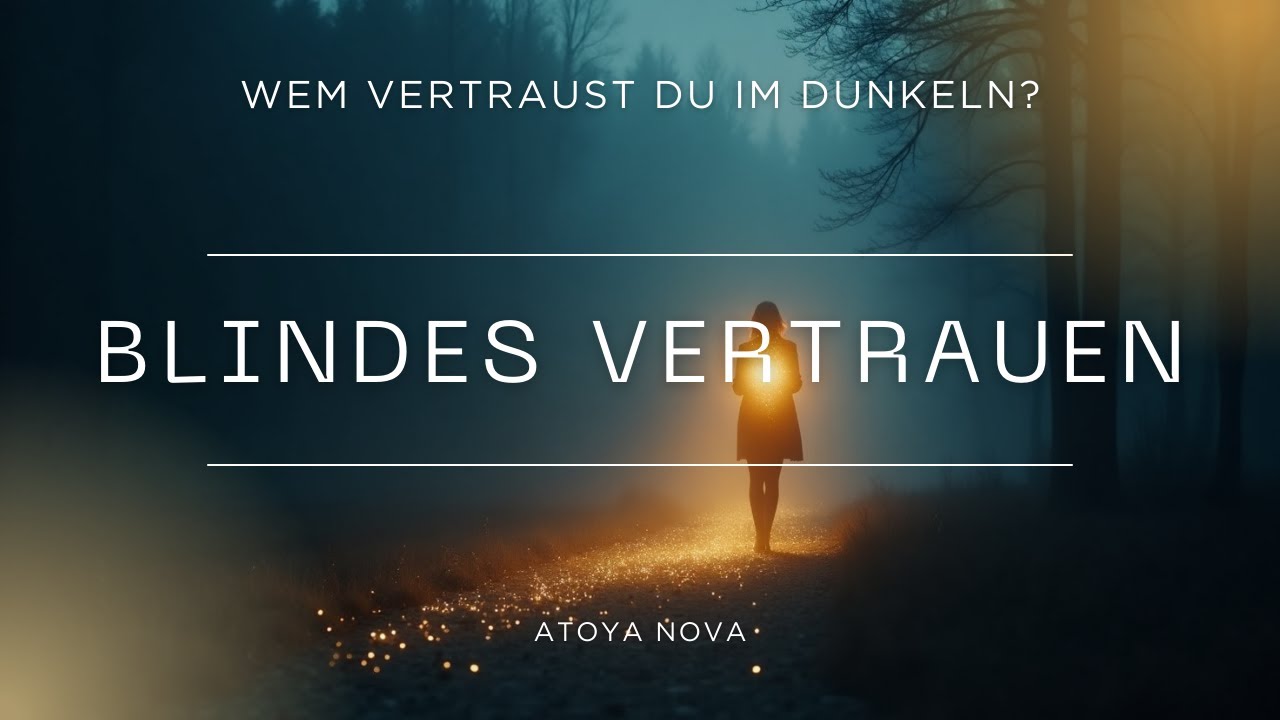 Blindes Vertrauen – Emotionaler Pop Song über Halt im Dunkeln | Deutsche Piano Ballade