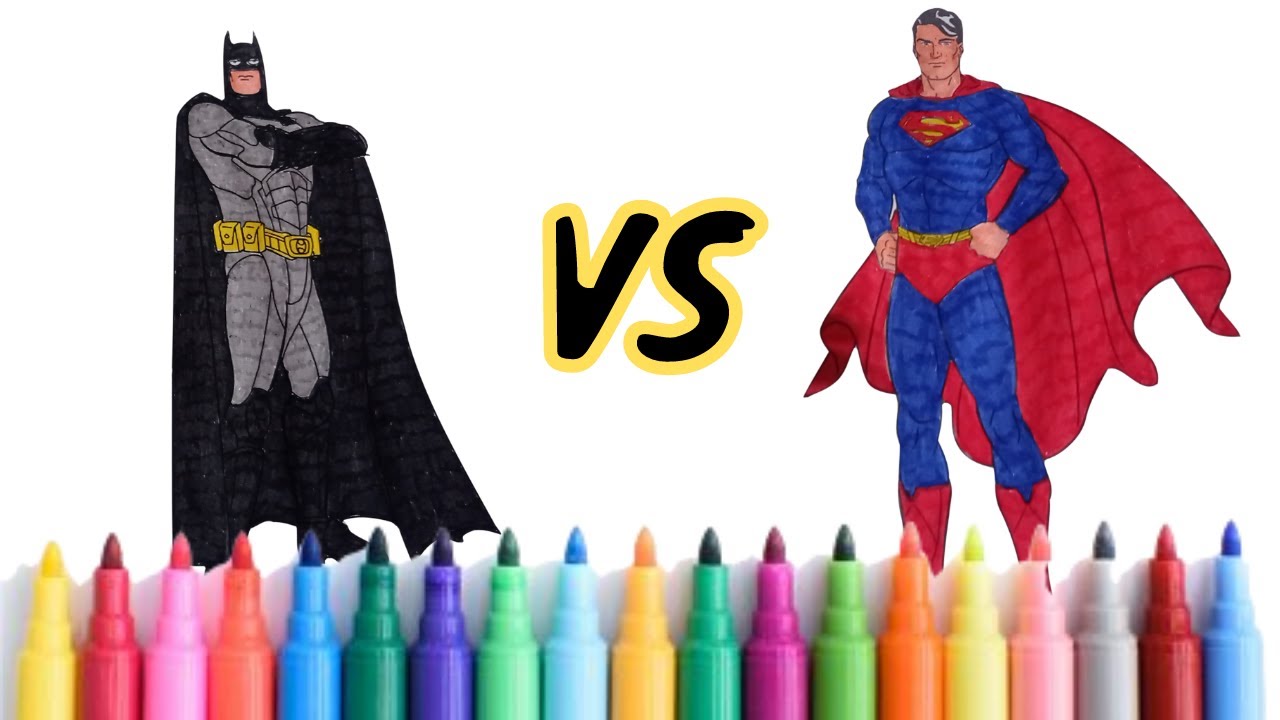 Batman Vs Superman Disegni Per Bambini Da Colorare Justice League