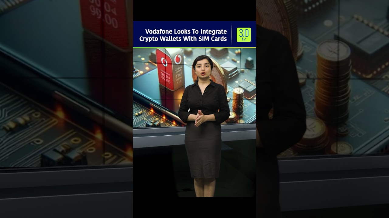 Vodafone Looks To Integrate Crypto Wallets With SIM Cards | 3.0 TV #shorts  #vodafone #cryptowallet - YouTube