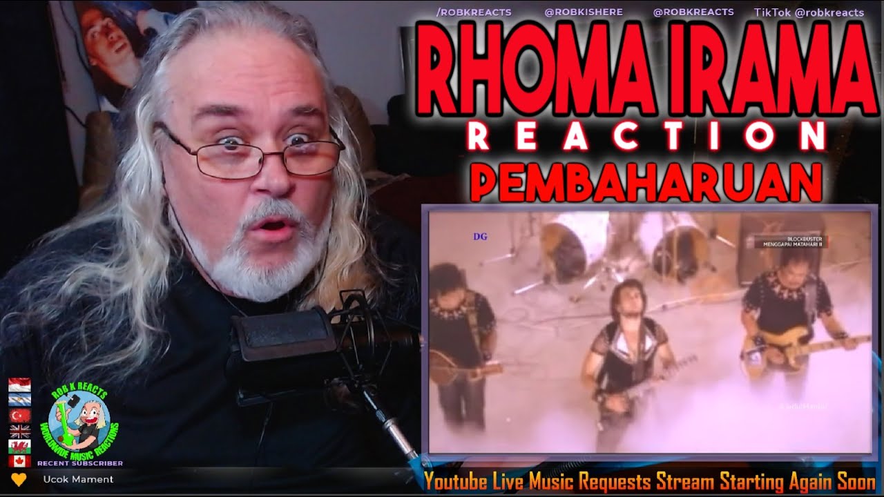 Rhoma Irama Reaction - Pembaharuan - First Time Hearing - Requested