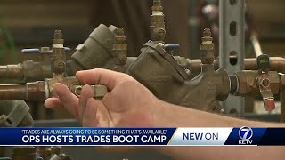 Omaha Public Schools highlights success of trades camp series