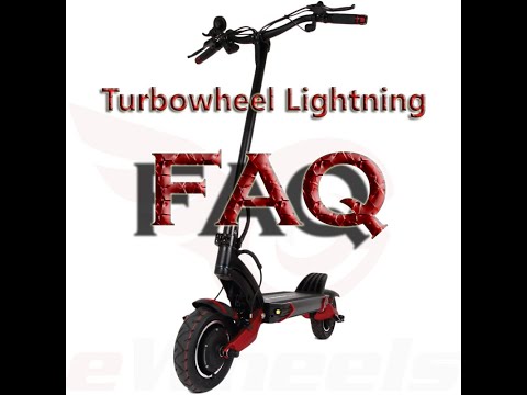 TurboWheel Lightning (ZERO 10X) Electric Scooter FAQ