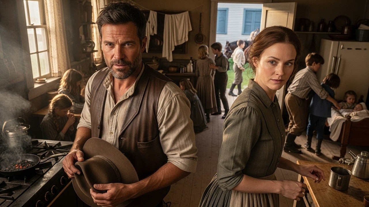 Le Cowboy Dépassé Par 6 Enfants. Elle Avait L'Amour, Ils Se Sont Trouvés.