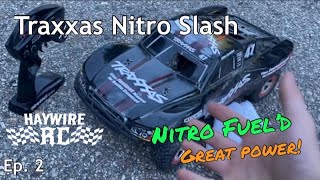 Traxxas Nitro Slash Driving (with Review)