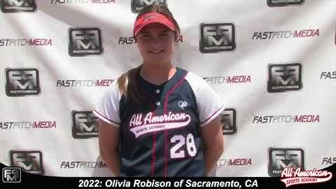 2022 Olivia Robison Committed Idaho State Catcher and Third Base Softball Skills Video