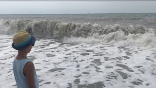 Сильный шторм в Черном море //  Завораживающее зрелище //  Релакс под шум волн и приятную музыку //