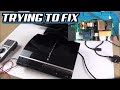 Trying to FIX: PS3 Fat - No Power & Blocked Disc