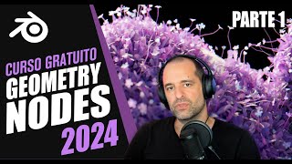 Curso gratuito de Geometry Nodes para Blender 3D 2024 - Parte 01