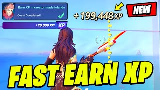 How to EASILY Earn XP in Creator Made Islands 300,000 XP (NEW MAP CODE) - Fortnite Quest