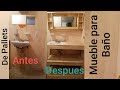 Como hacer mueble para baño fácil +Mueble para lavamanos+casa infonavit+Haz la tu mismo con poco$