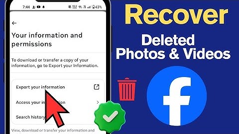 Recover Deleted Facebook Photos & Videos (2025) | Official & Step by Step full Guide