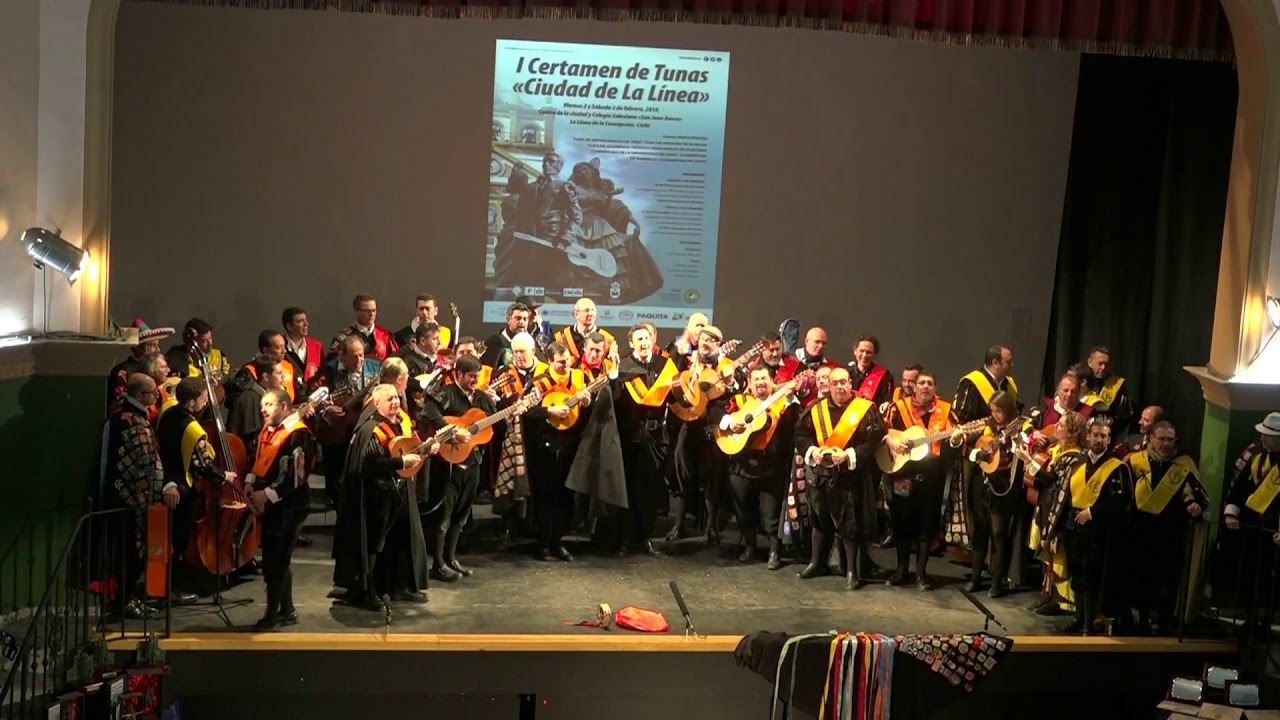 HABANERAS DE CÁDIZ.-Iº CERTAMEN TUNAS LA LINEA 2018