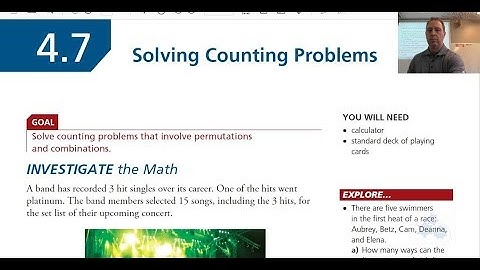 FM 30 4.7 Solving Counting Problems
