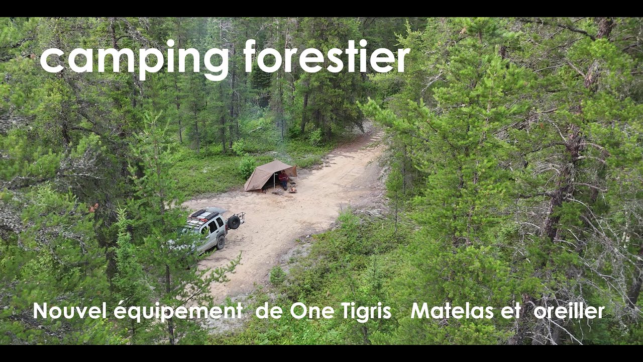 Camping Alone in the Wild Forest Adventure! New One Tigris gear !
