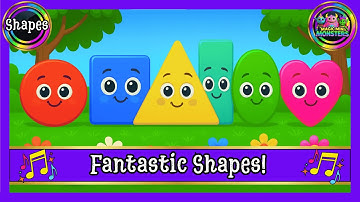 Fantastic Shapes! | Shape Song | Magic Mini Monsters #magicminimonsters