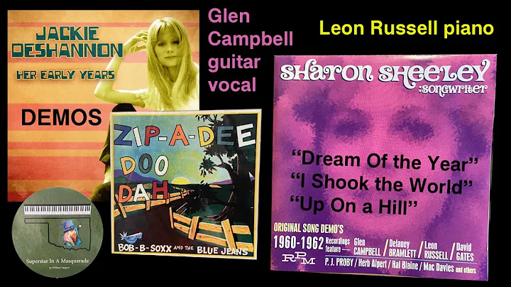 Jackie De Shannon / Sharon Sheeley 1963 Demos Leon Russell, Glen Campbell, David Gates