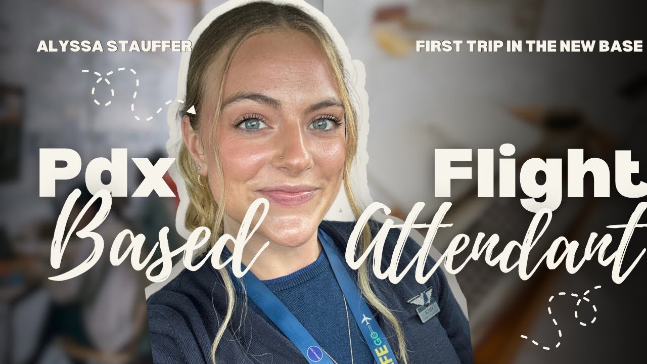 Моя первая поездка на новой базе ✈️ // Видеоблог бортпроводника