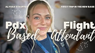 My First Trip in the New Base ✈️ // Flight Attendant Vlog