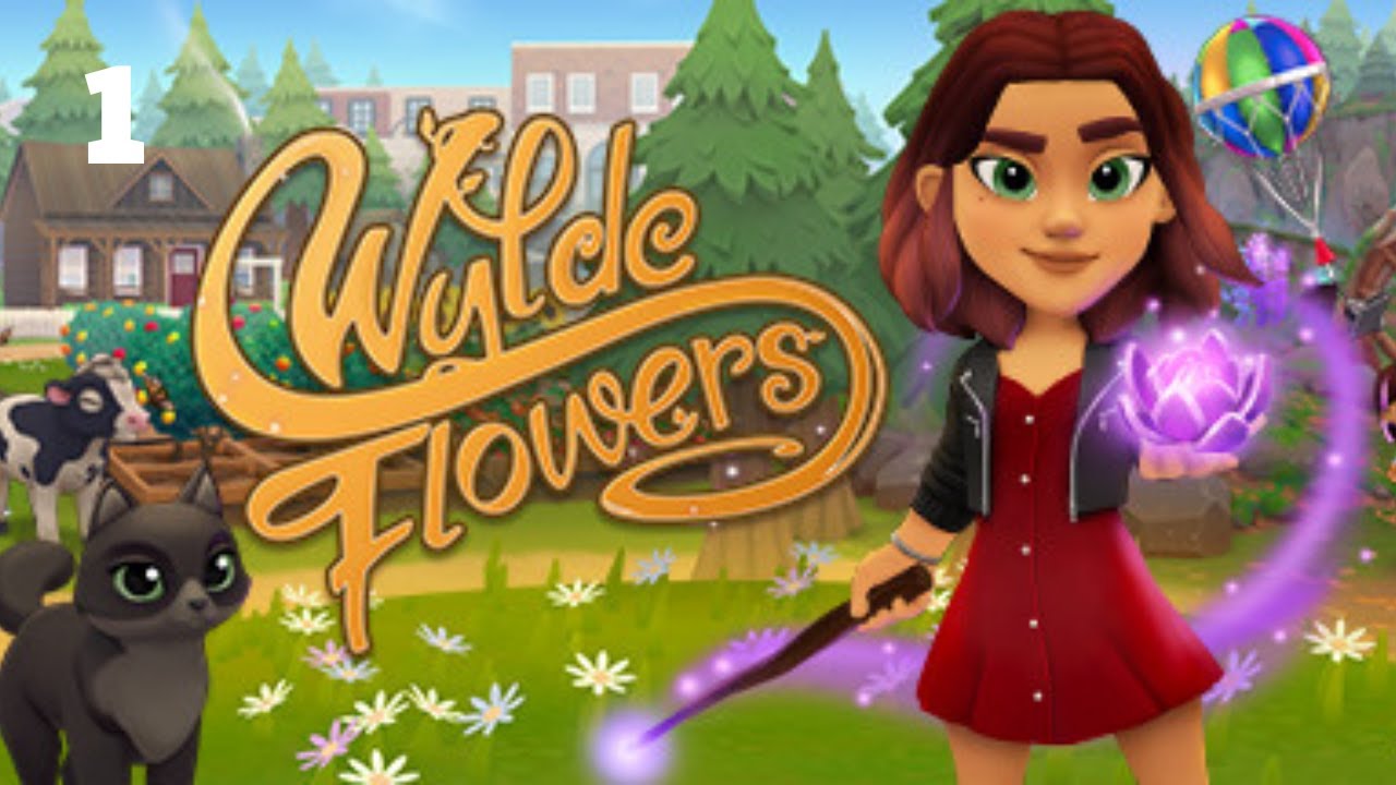 Wylde Flowers Playthrough Part 1 l No Commentary l Nintendo Switch