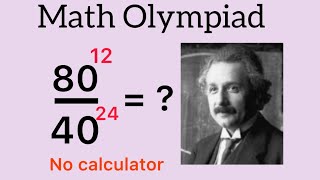 Nice Exponent Math Simplification Problem | Two Methods to Solve | Math Olympiad  News
