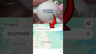 I Followed the Coordinates on a LOST GOLF BALL! 🌎
