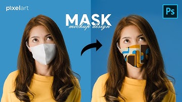 How to Make a Face Mask Mockup Design in Adobe Photoshop CC