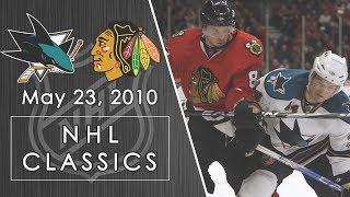 NHL Classics: Blackhawks sweep Sharks to advance to Stanley Cup Finals | 5/23/10 | NBC Sports