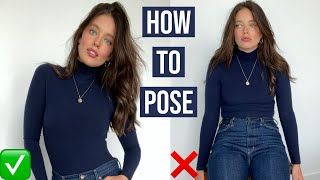 How To Look Good In EVERY Photo | How To Pose For Photos | Model Tips | Emily DiDonato