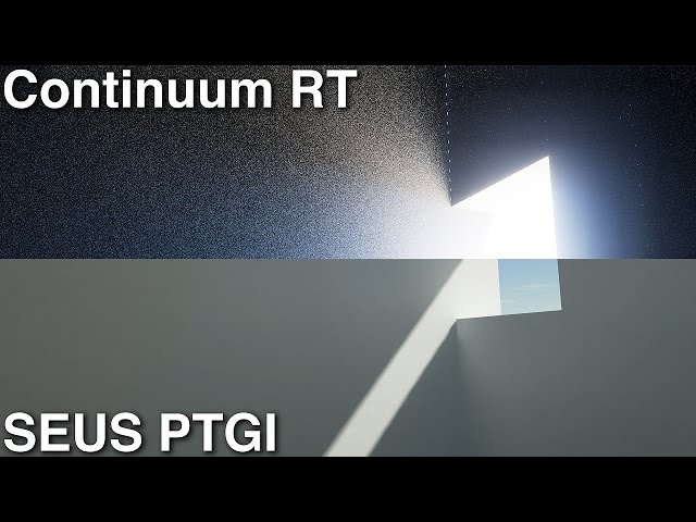 Minecraft RTX vs 3 Ray Tracing Shader (SEUS PTGI E12, Continuum RT