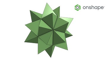How to build Leonardo da Vinci’s triakis icosahedron in Onshape