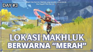 [DAY 3] Lokasi Makhluk yang memiliki Warna Merah - Event Lima Warna Keberuntungan | Genshin Impact screenshot 4