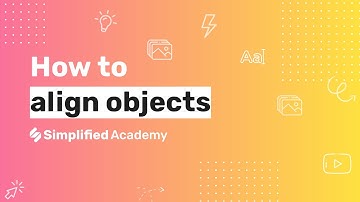 How to align objects