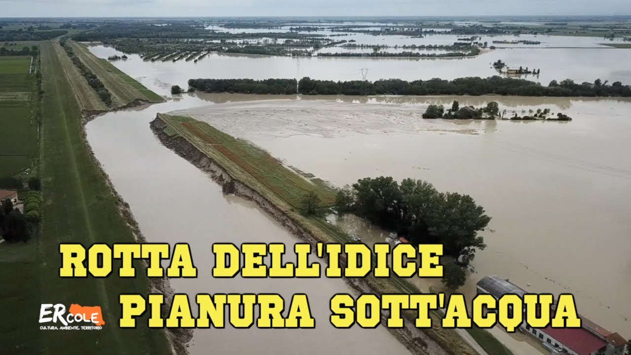 Alluvione: pianura sott'acqua. Bonifica Renana: "il sistema idraulico del Consorzio avrebbe retto"